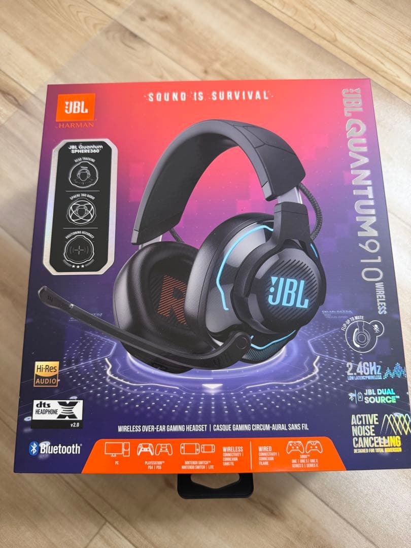 JBL Quantum 910 ワイヤレスゲーミングヘッドセット