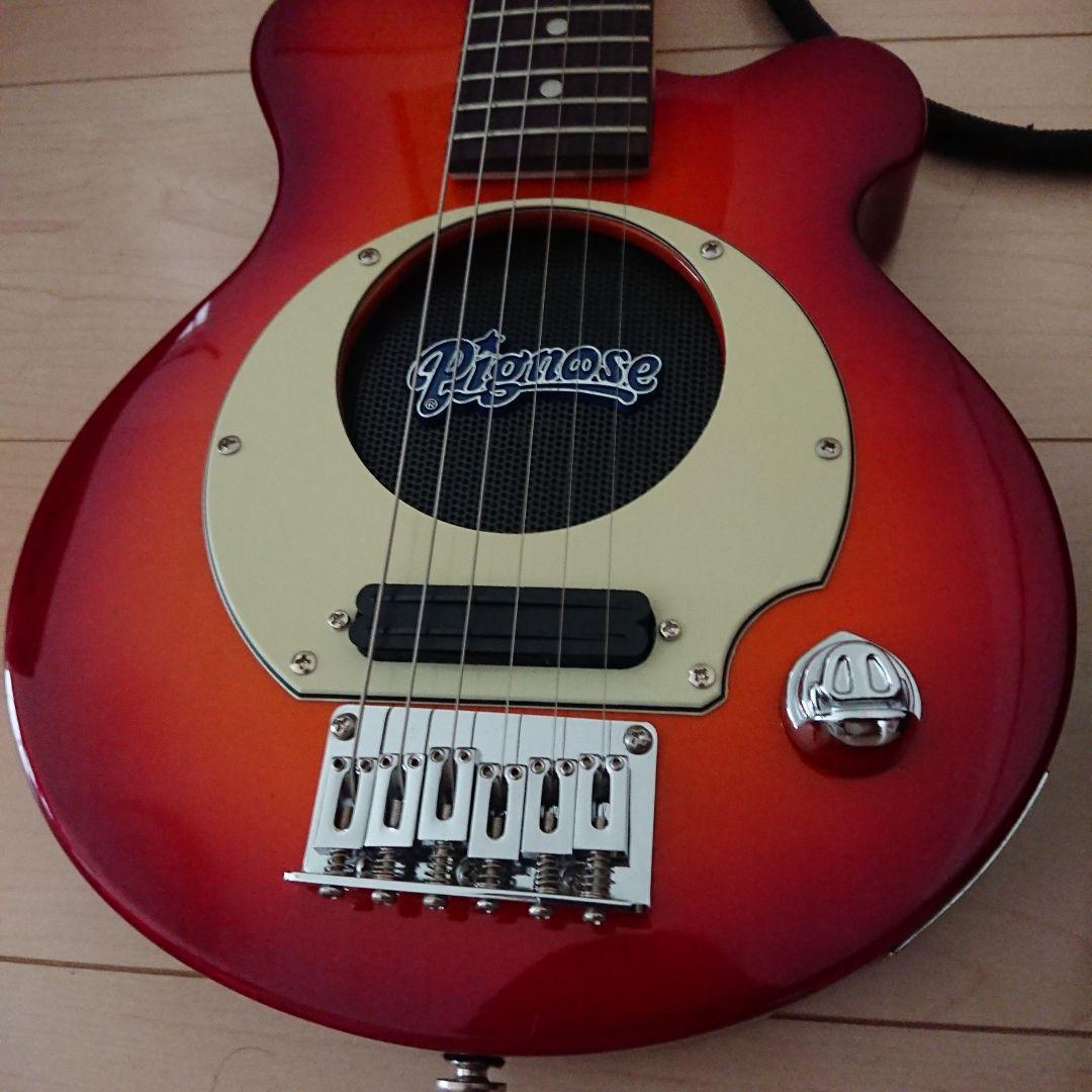 Pignose ピグノーズ ギター チェリーサンバースト ケース付