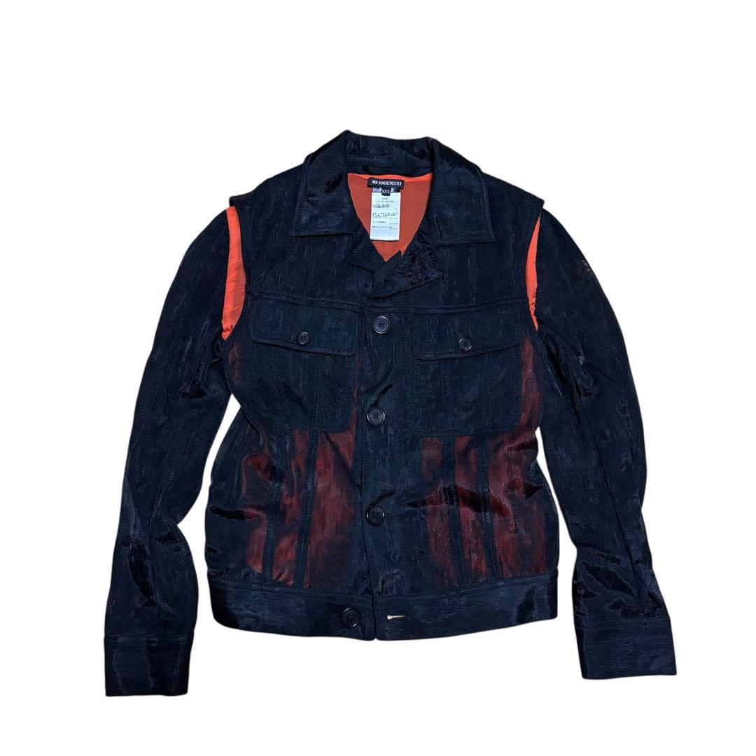 ANN DEMEULEMEESTER アンドゥメルメステール デザインジャケット