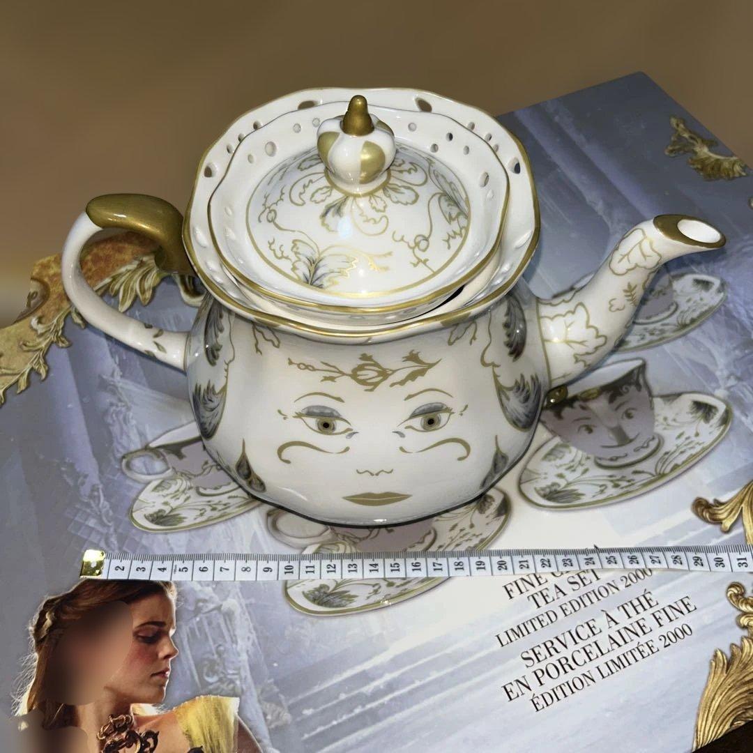 購入前コメント下さい。 USディズニー実写美女と野獣ティーセット　LE2000