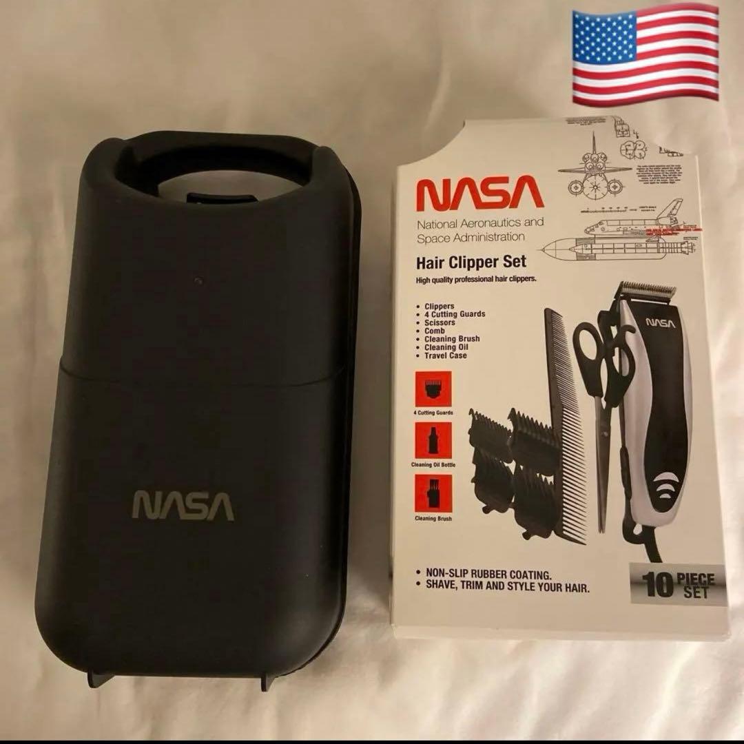未使用　NASA 公式　宇宙飛行士用バリカン　ヘアクリッパーセット 10点セット