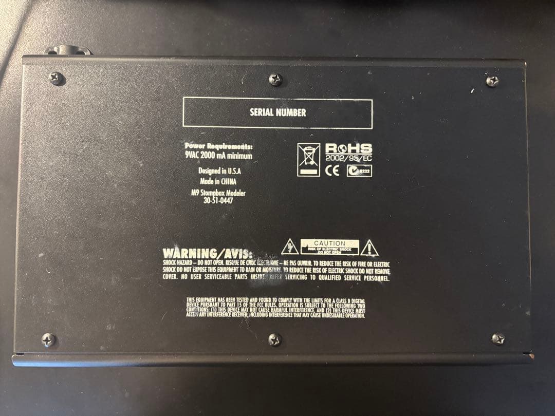 【ジャンク】LINE 6 M9 Stompbox Modeler