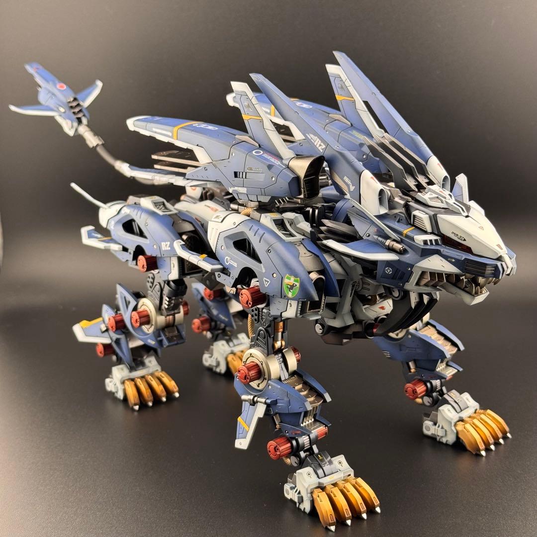 コトブキヤ HMM ZOIDS ライガーゼロ イェーガー 全塗装完成品