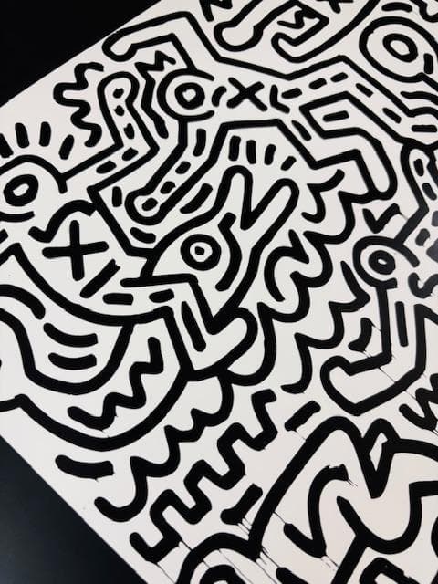 限定額装品/キース・ヘリング/Untitled (1985) /アートポスター