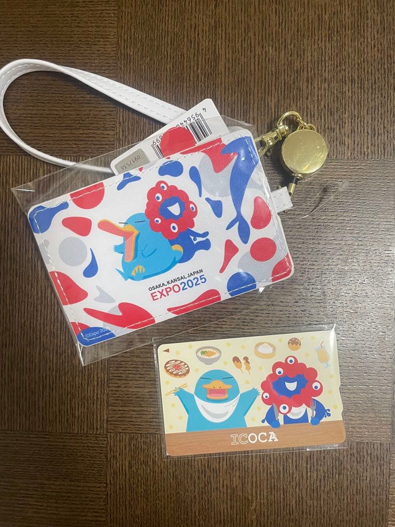 大阪関西万博2025 コラボ　ICOCAと合皮ケース