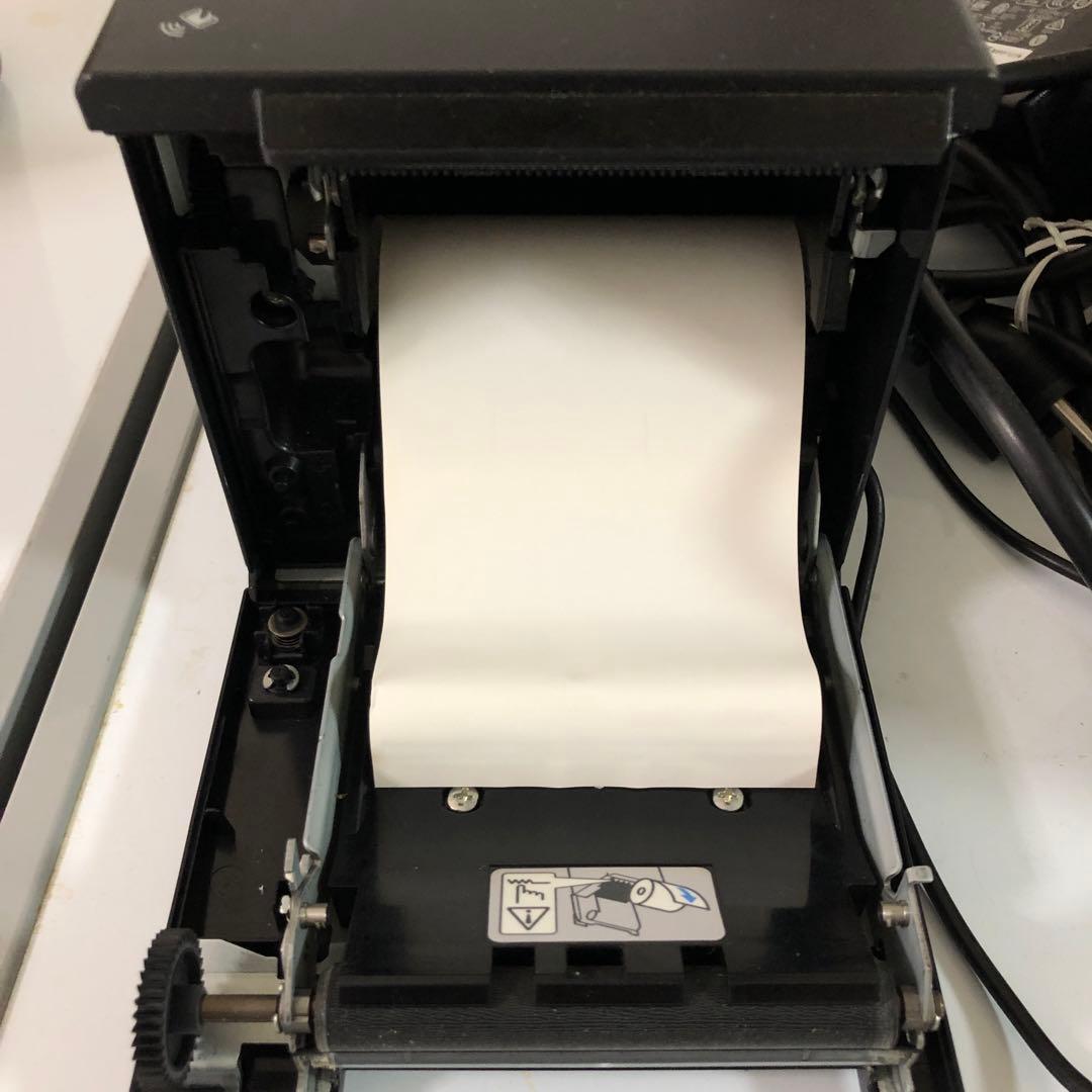 中古⚪️PosBank. Epson EX-INK レジスター レシートプリンター