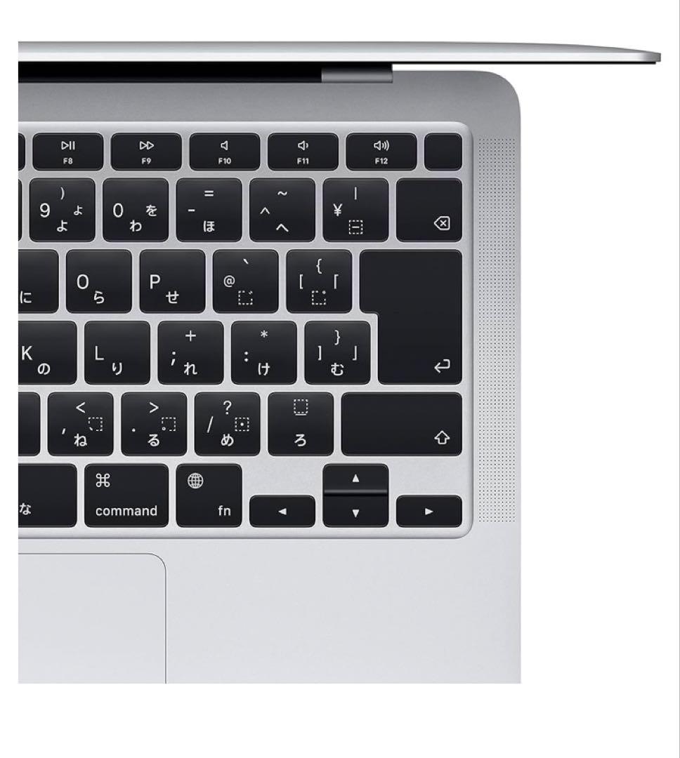 【整備済み品】 バッテリー99% MacBook Air M1 透明カバー付き