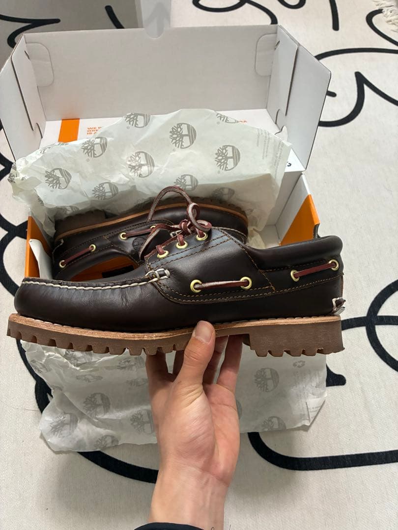 l*s様 【美品】ティンバーランド 3eye ブラウン 25cm