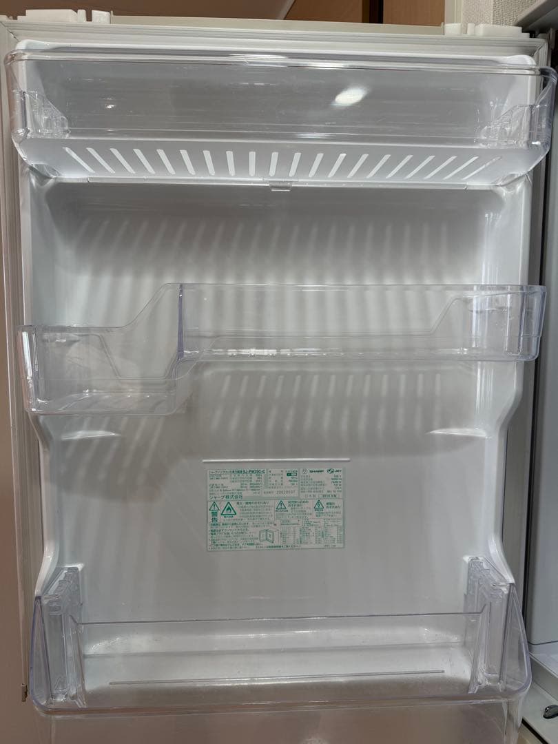 シャープノンフロン　冷凍冷蔵庫 SJ-PW35C-C
