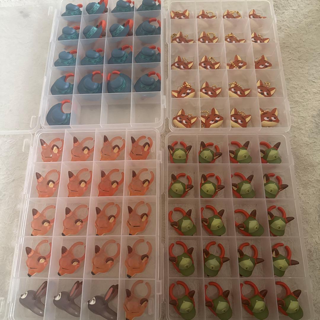 ズートピア ニック ファッションリング キャンディーチャーム まとめ売り