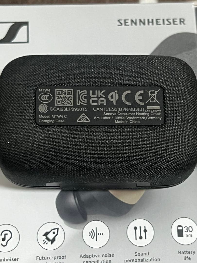 イヤホン Sennheiser Momentum true wireless 4