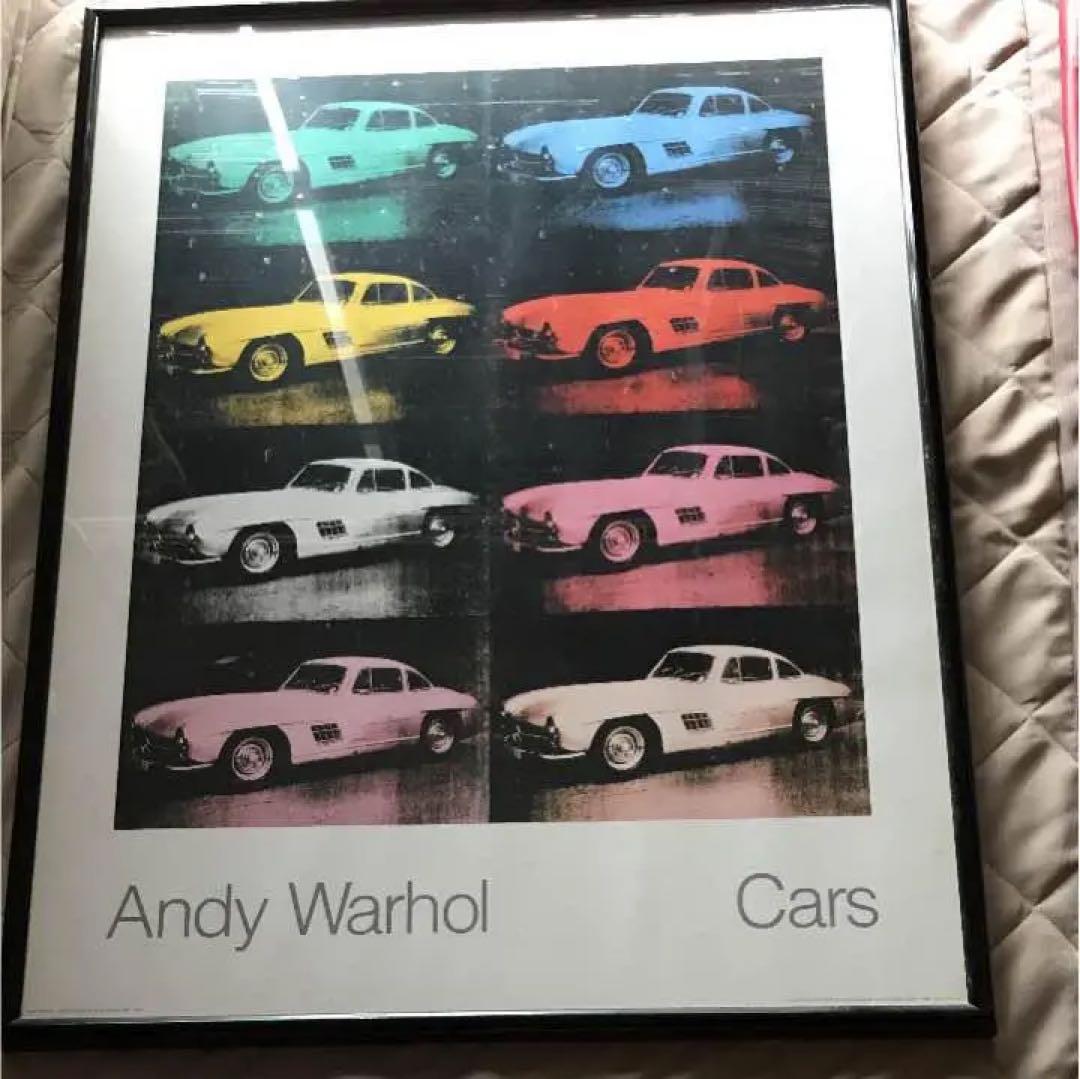 Andy Warholの絵 額縁付き 10%オフ