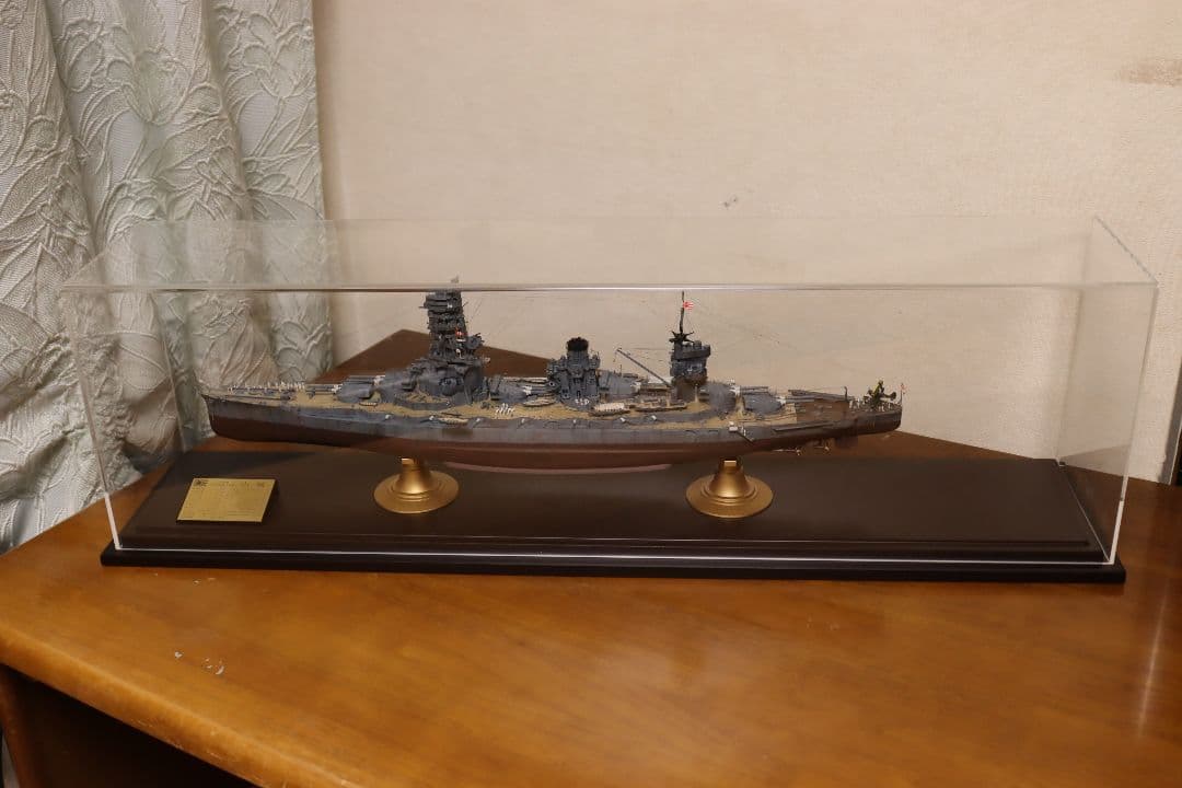 【艦船模型】1/350 戦艦 『 山城 』 完成品 【ジオラマ風】