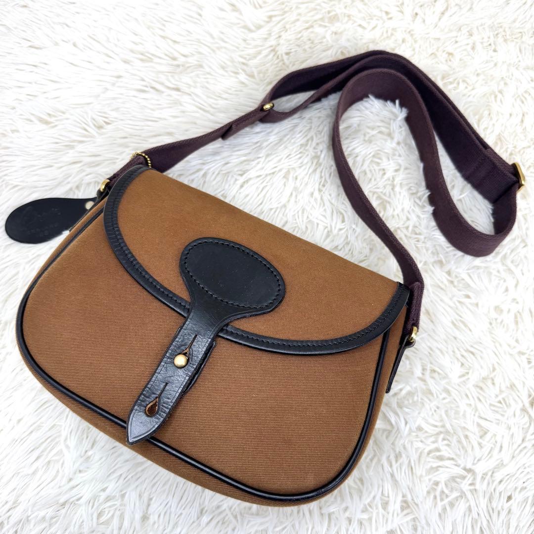 ブレディ コルネ ヘーゼルナッツ ショルダーバッグ ブラウン キャンバス