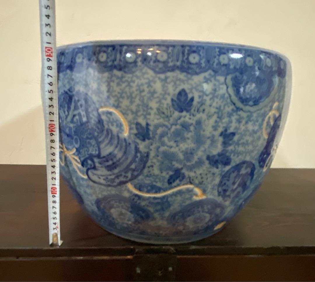 兜の模様の火鉢　激レア　端午の節句