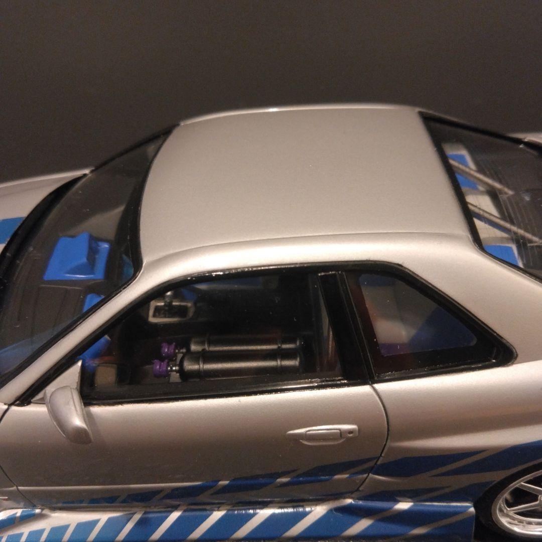 1/24 SKYLINE GT-R ワイスピ ブライアン仕様 アオシマ