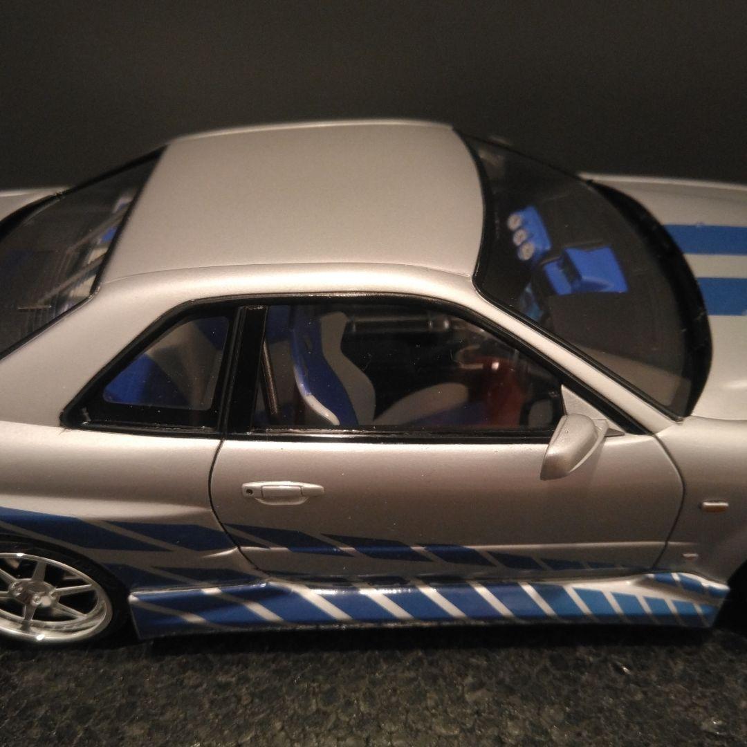 1/24 SKYLINE GT-R ワイスピ ブライアン仕様 アオシマ