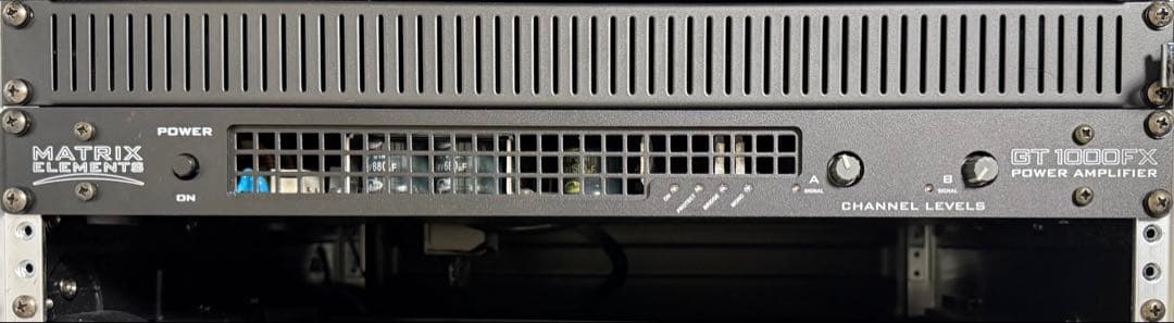 MATRIX GT1000FX 1U パワーアンプ