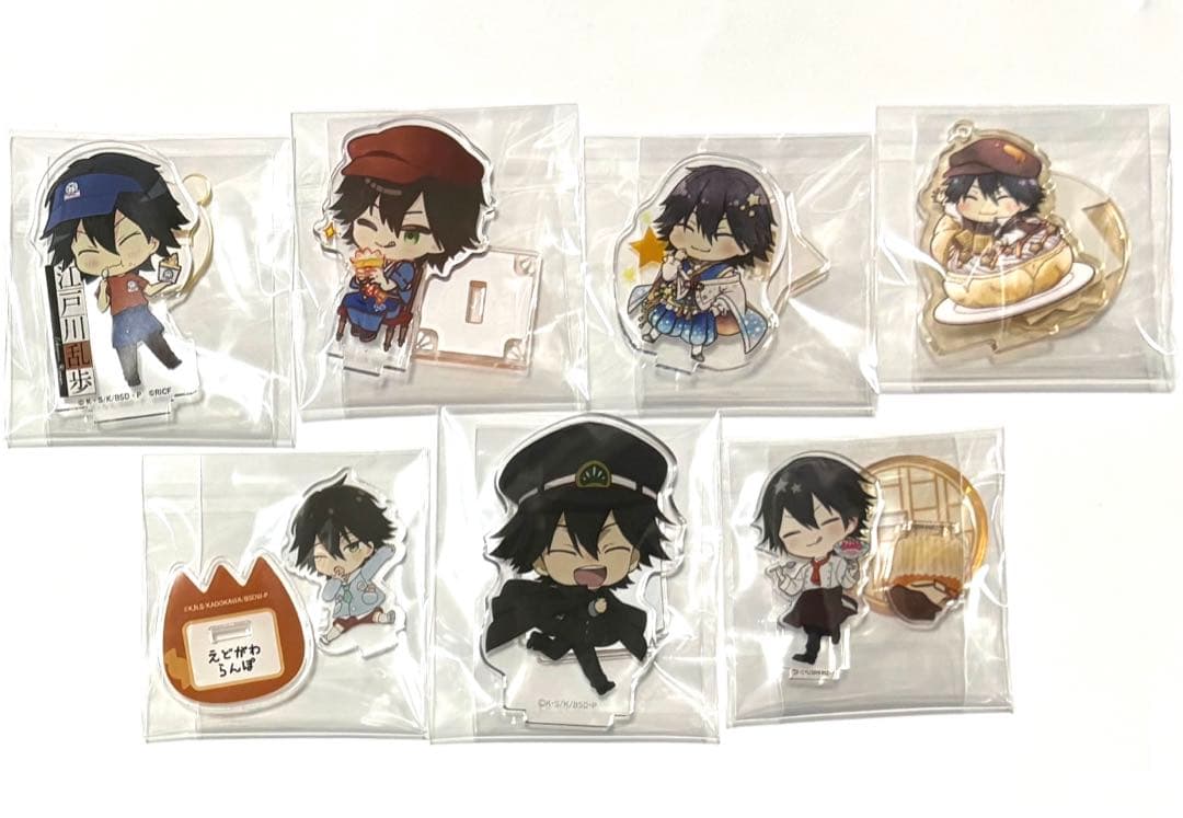 1/8追加&在庫復活　文豪ストレイドッグス　江戸川乱歩　グッズ纏め売り