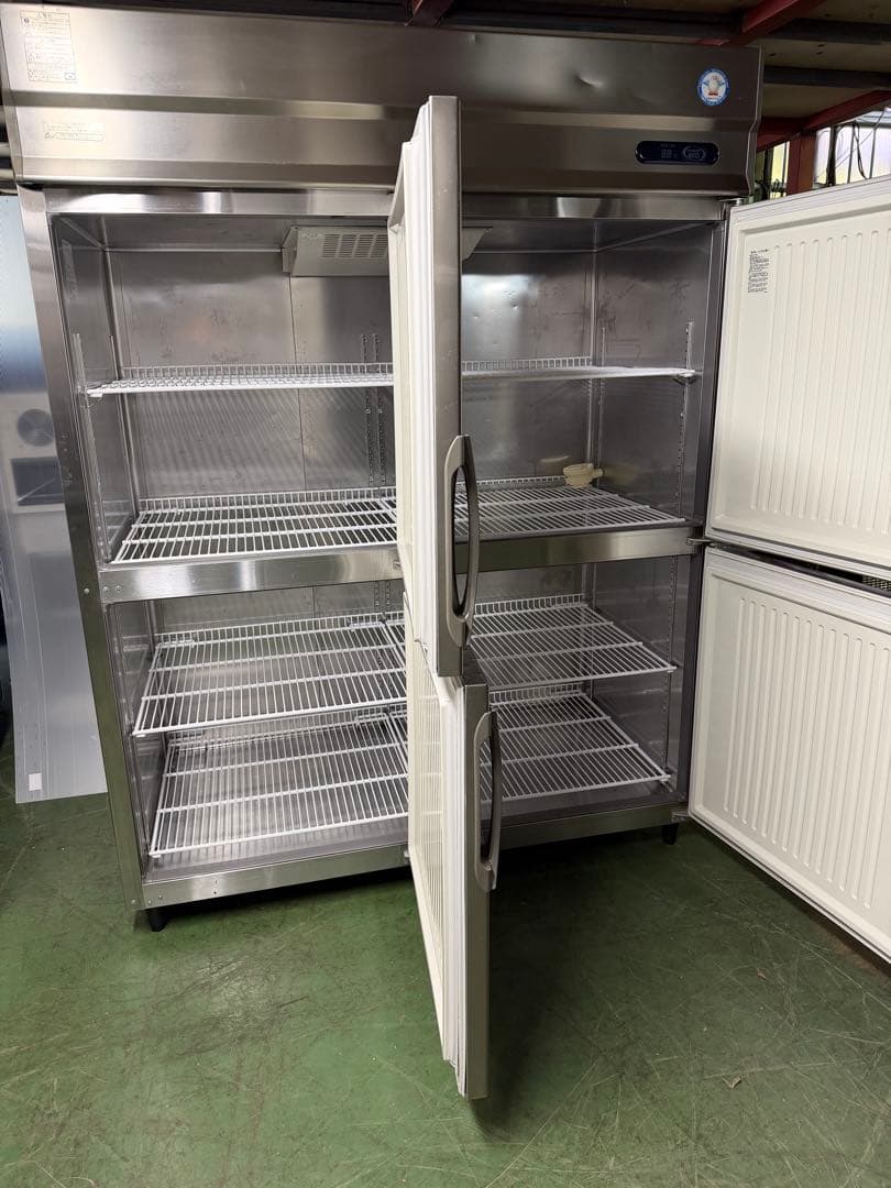 2019年 フクシマ縦型冷蔵庫 1500x800x1940