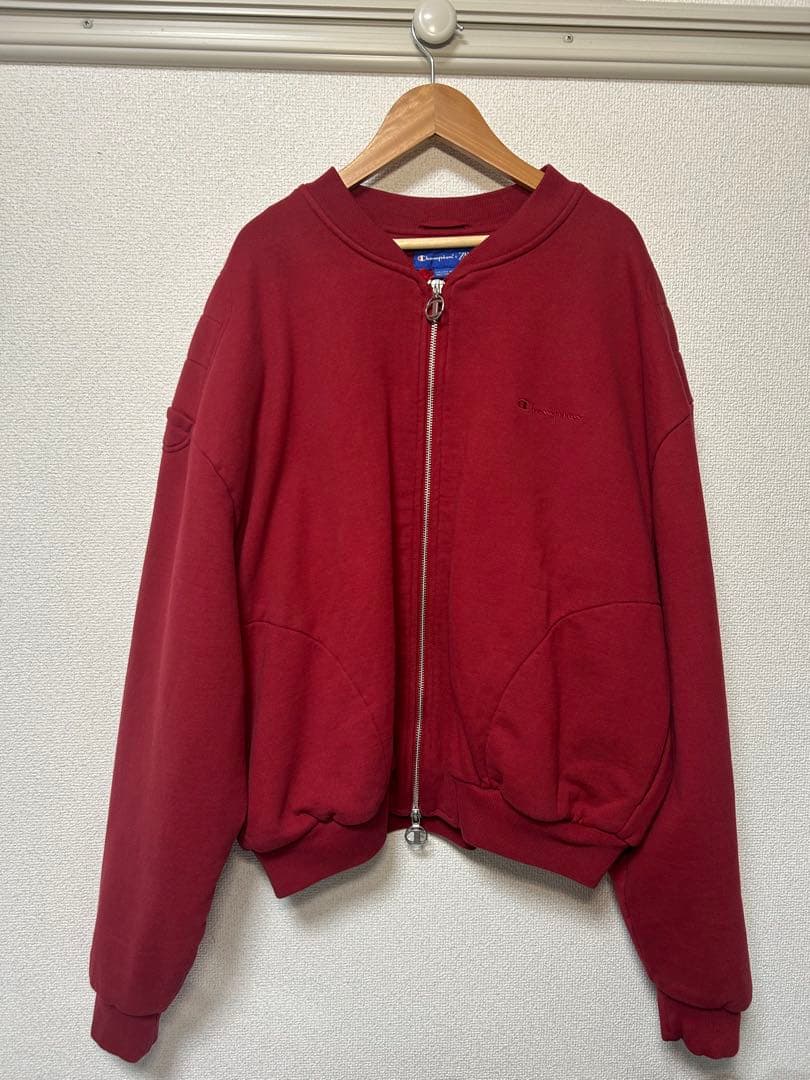 ZARA CHAMPION キルティングボンバージャケット