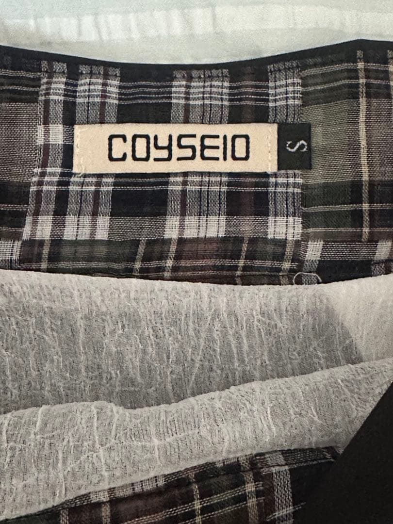 COYSEIO こいせいお DOUBLE WAISTED PLEATS スカート