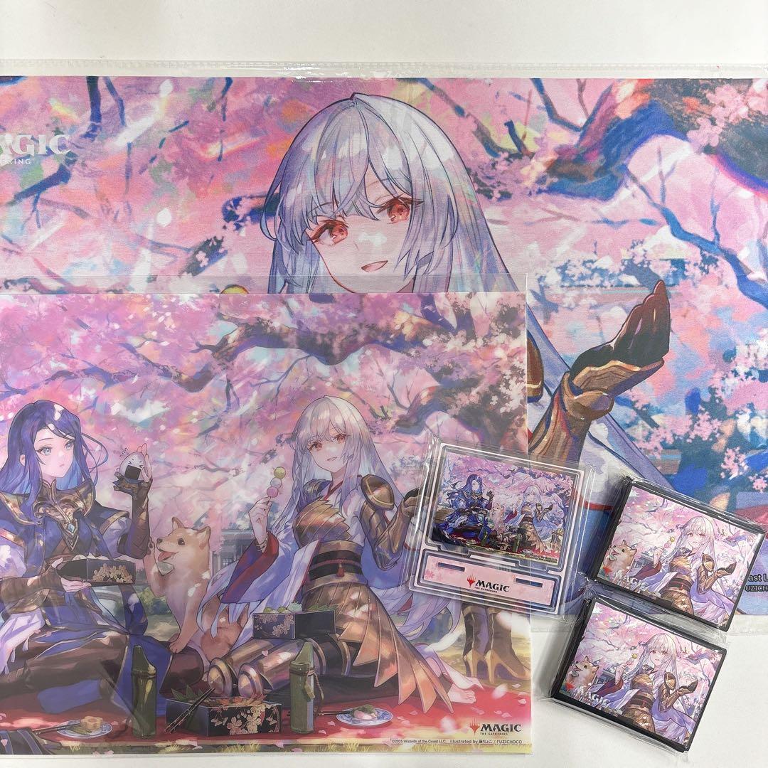 MTG 放浪皇のお花見キャンペーン 放浪皇Ver. プレイマット スリーブ　②