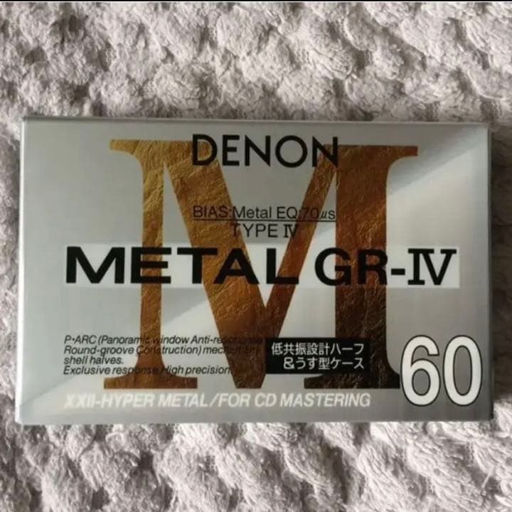 【日本製メタル】デンオン DENON L GR-IV 60【カセット】