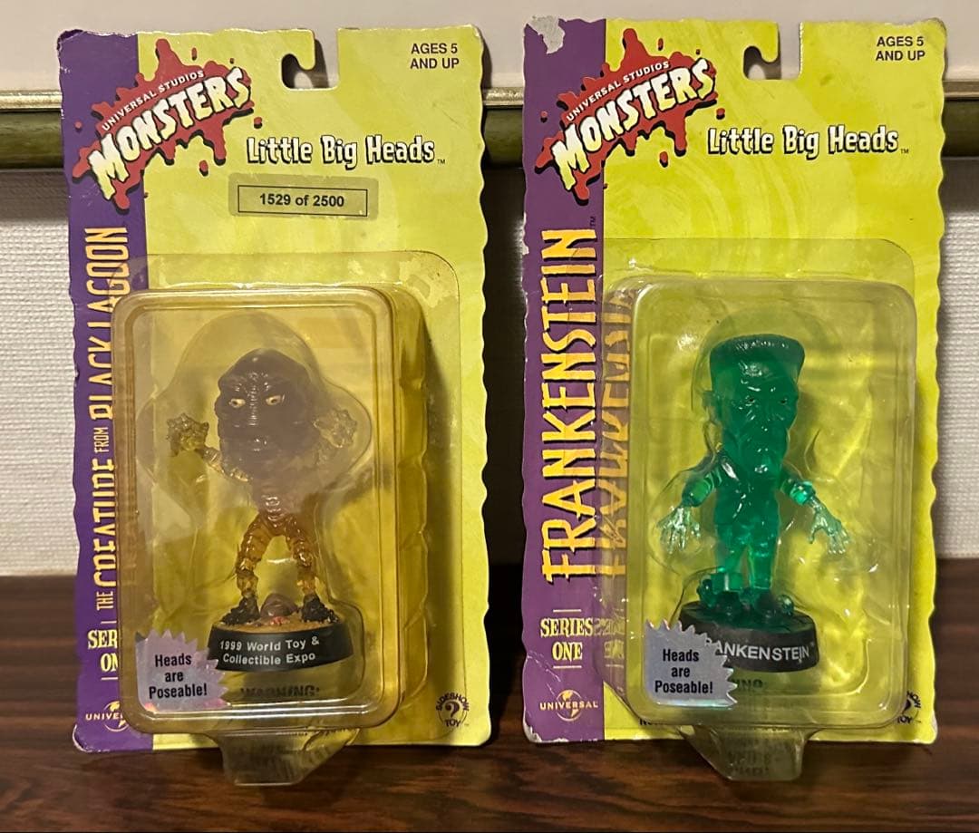 リトルビックヘッド　大アマゾンの半魚人 フランケンシュタイン2点セット