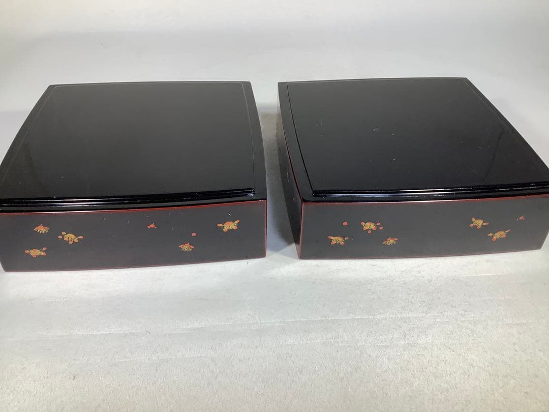 輪島塗　重箱　三段重　漆器　茶道具　送料無料