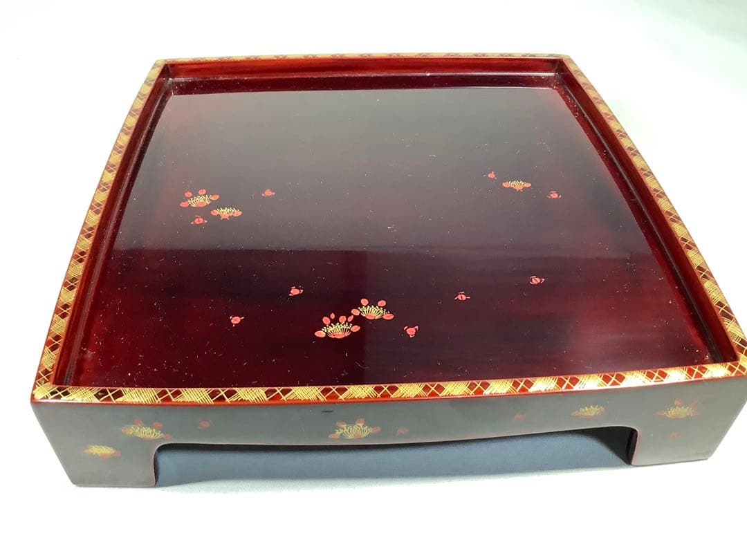 輪島塗　重箱　三段重　漆器　茶道具　送料無料