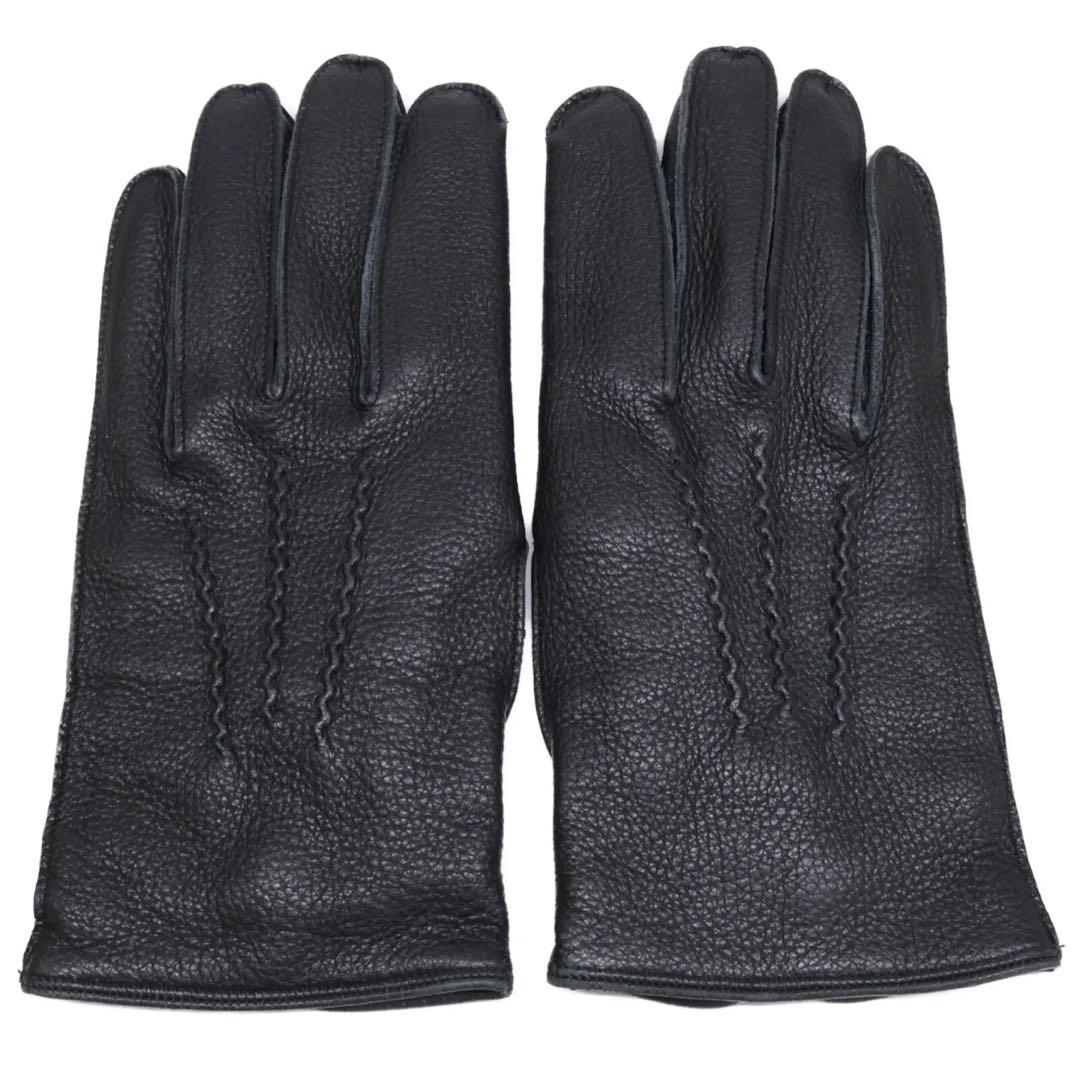 DENTS デンツ 美品 ディアスキン カシミアライナー 手袋 8 1/2