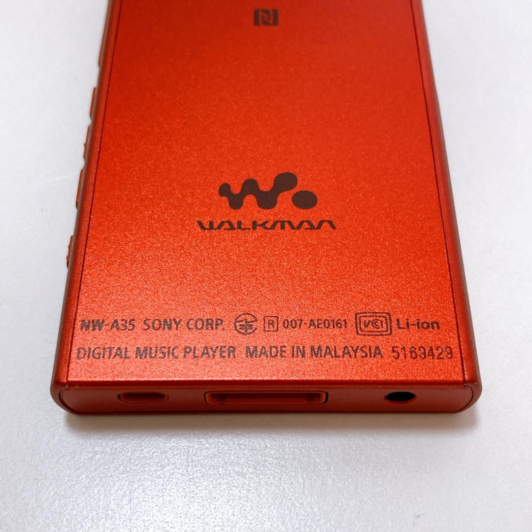 極美品 SONY WALKMAN NW-A35 16GB Bluetooth対応