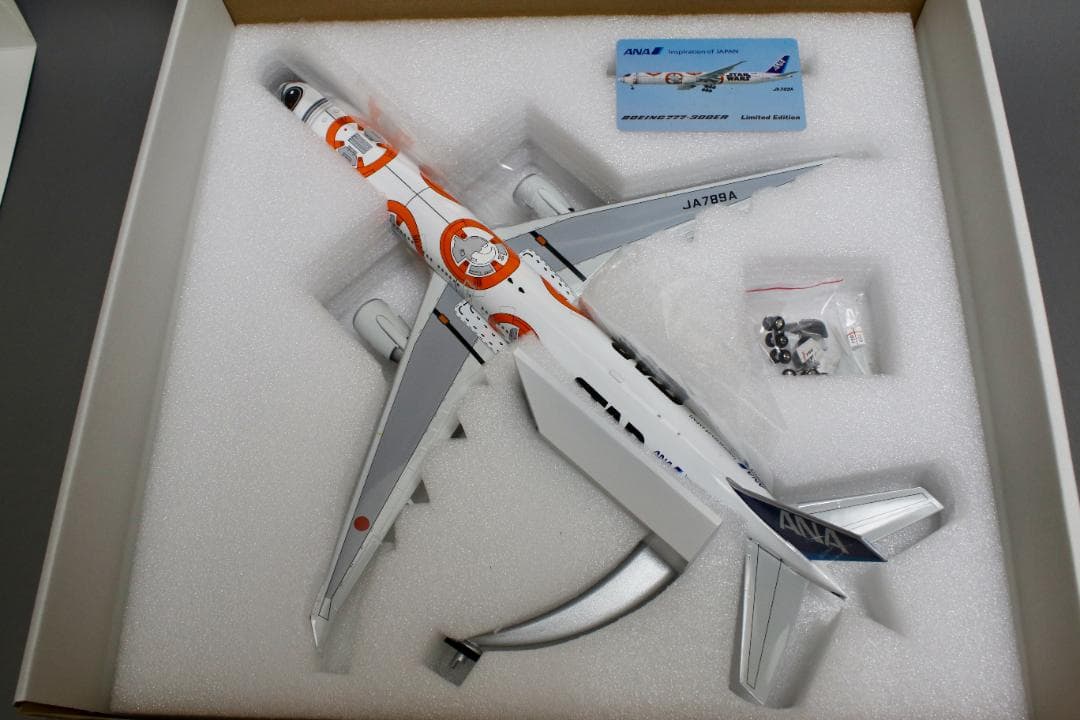 レア ANA B777-300ER JA789A BB-8 1/200