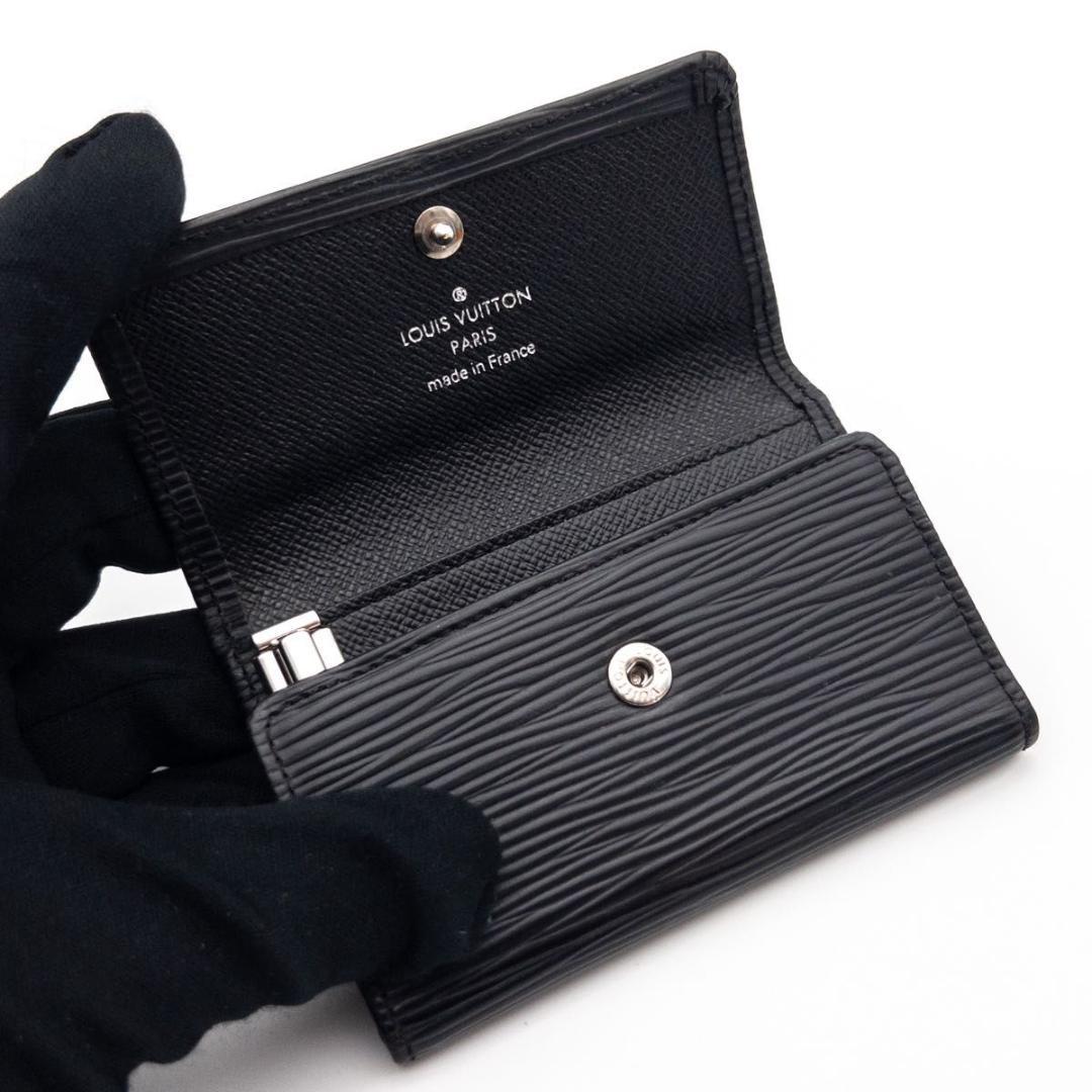 【極美品】新型ICチップ　ルイヴィトン　ミュルティクレ6 エピ　キーケース　黒