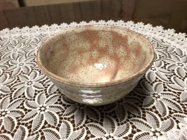 萩焼 泉流山 吉賀大眉作 萩茶碗