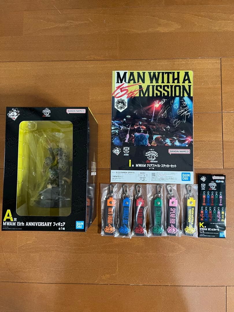 ぽ*ん様 一番くじ MAN WITH A MISSION 15th A賞 フィギ