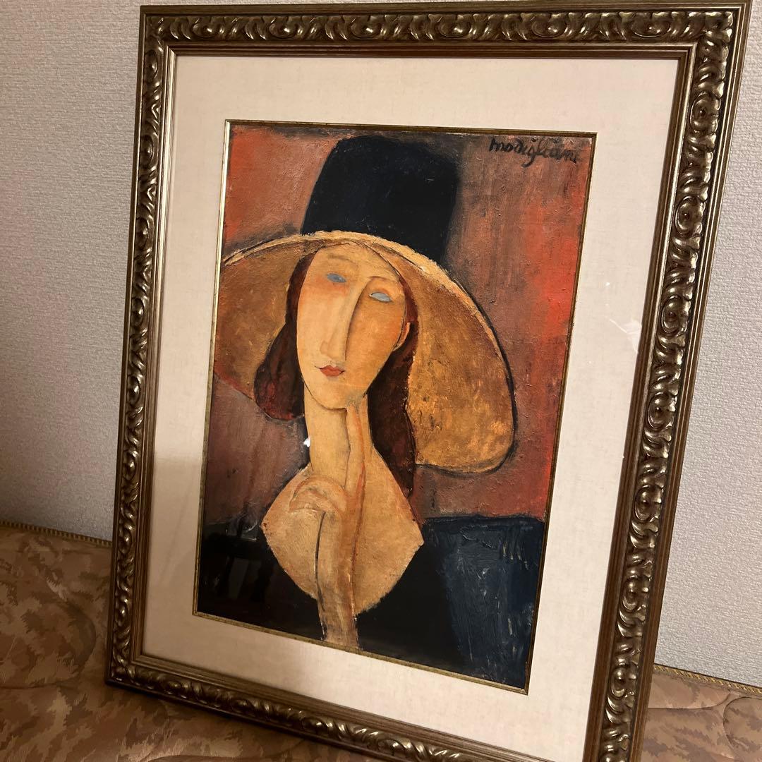 モジリアーニ　絵画