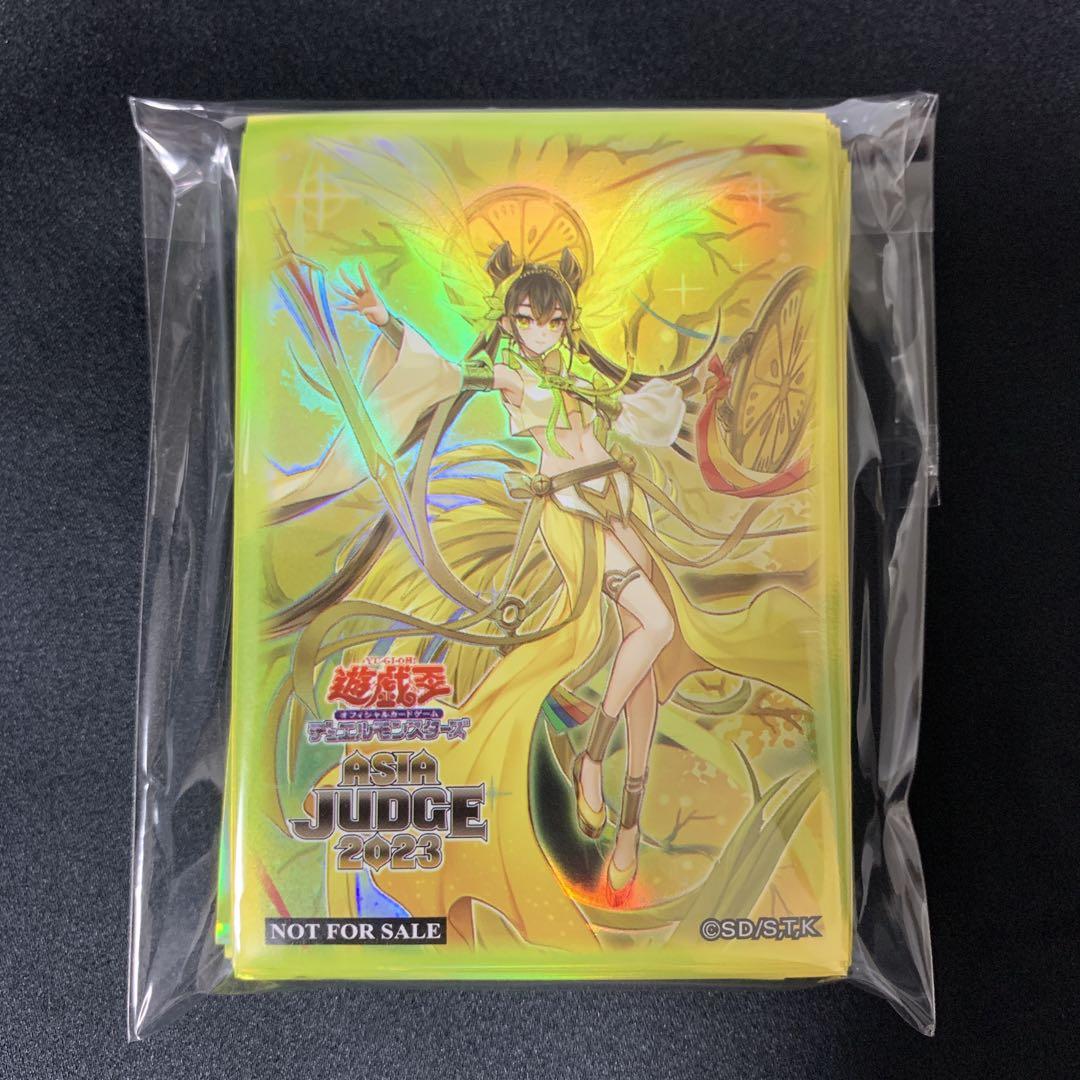 未使用 オオヒメの御巫 2023 ASIA JUDGE スリーブ 70枚 遊戯王