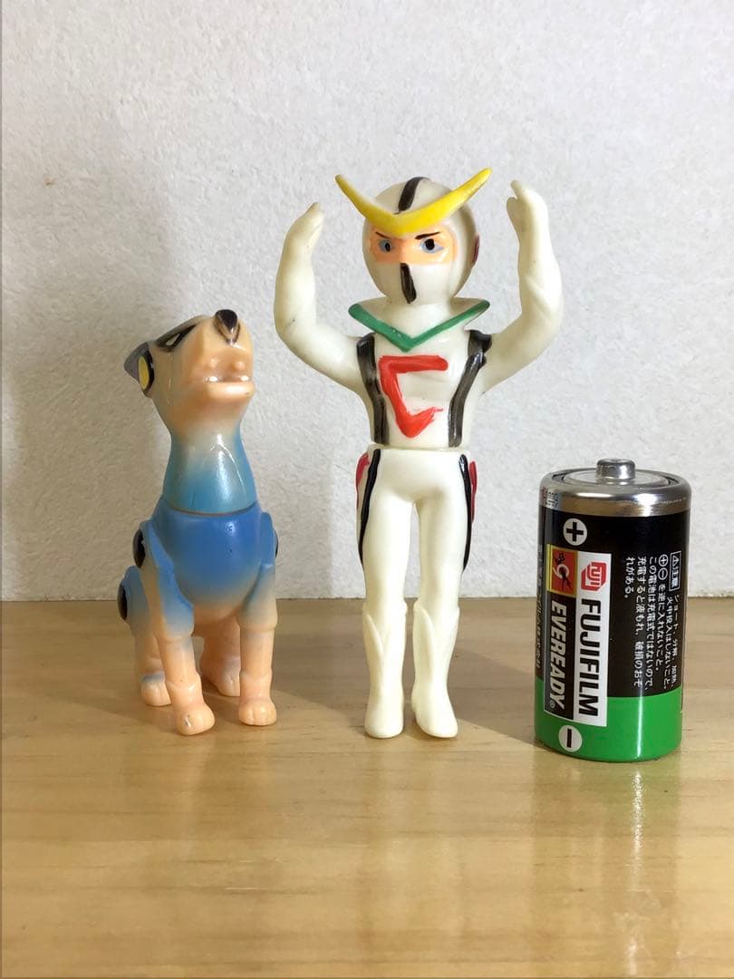 タカトク 新造人間キャシャーン フレンダー ミニソフビ 人形 駄玩具 アニメ