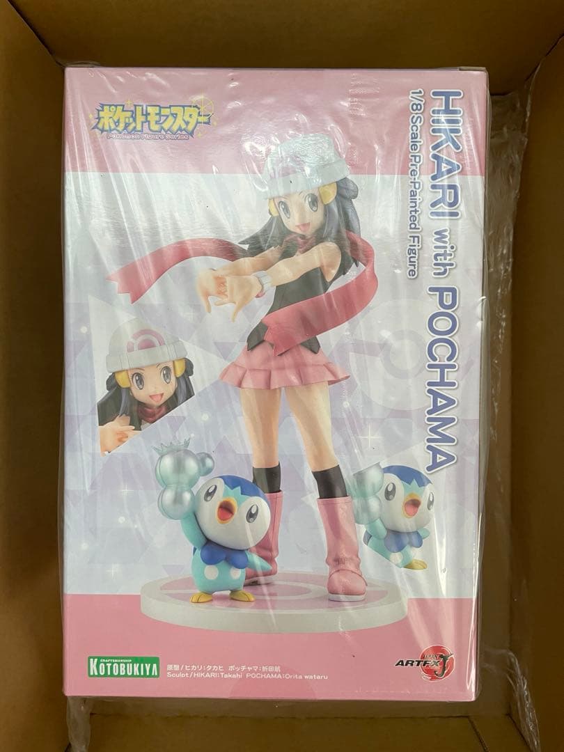 ARTFX J ヒカリ with ポッチャマ フィギュア　ポケモンフィギュア