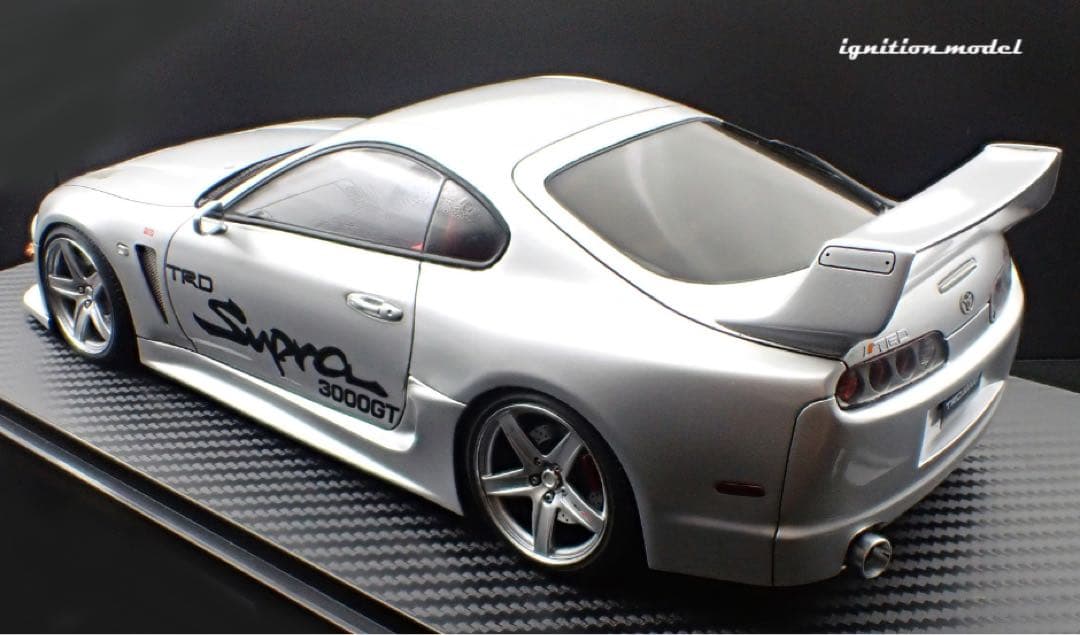 自動車 ignition toyota supra1/18 diecast model