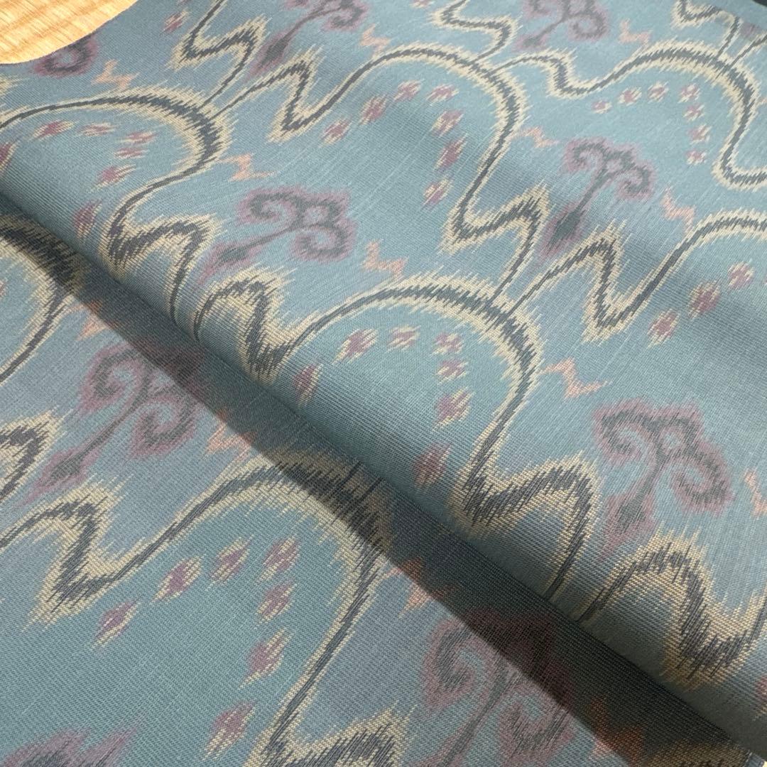 西陣織　名古屋帯反物　太子間道