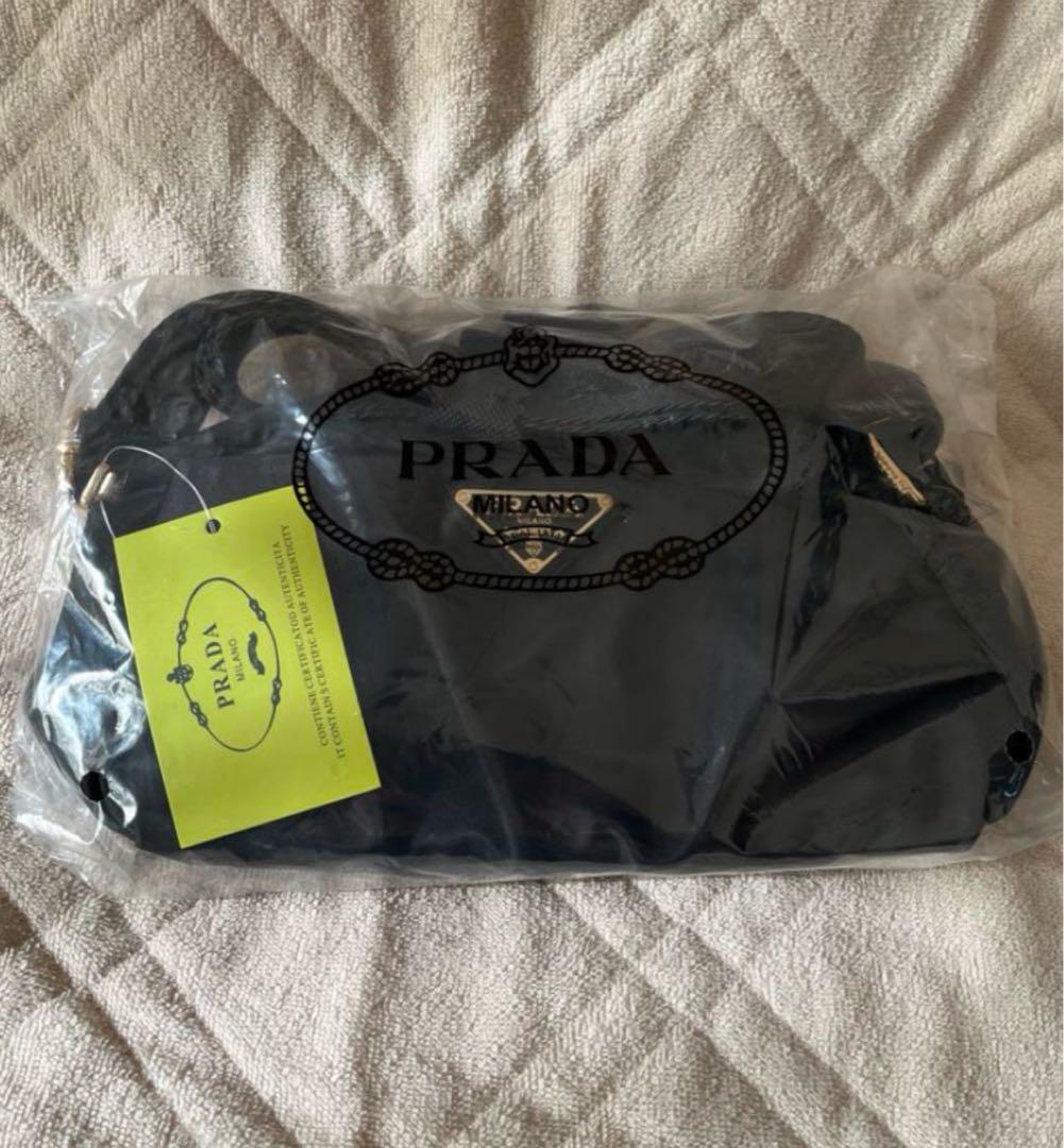 PRADA プラダ ノベルティ ミニショルダー バッグ ブラック 新品