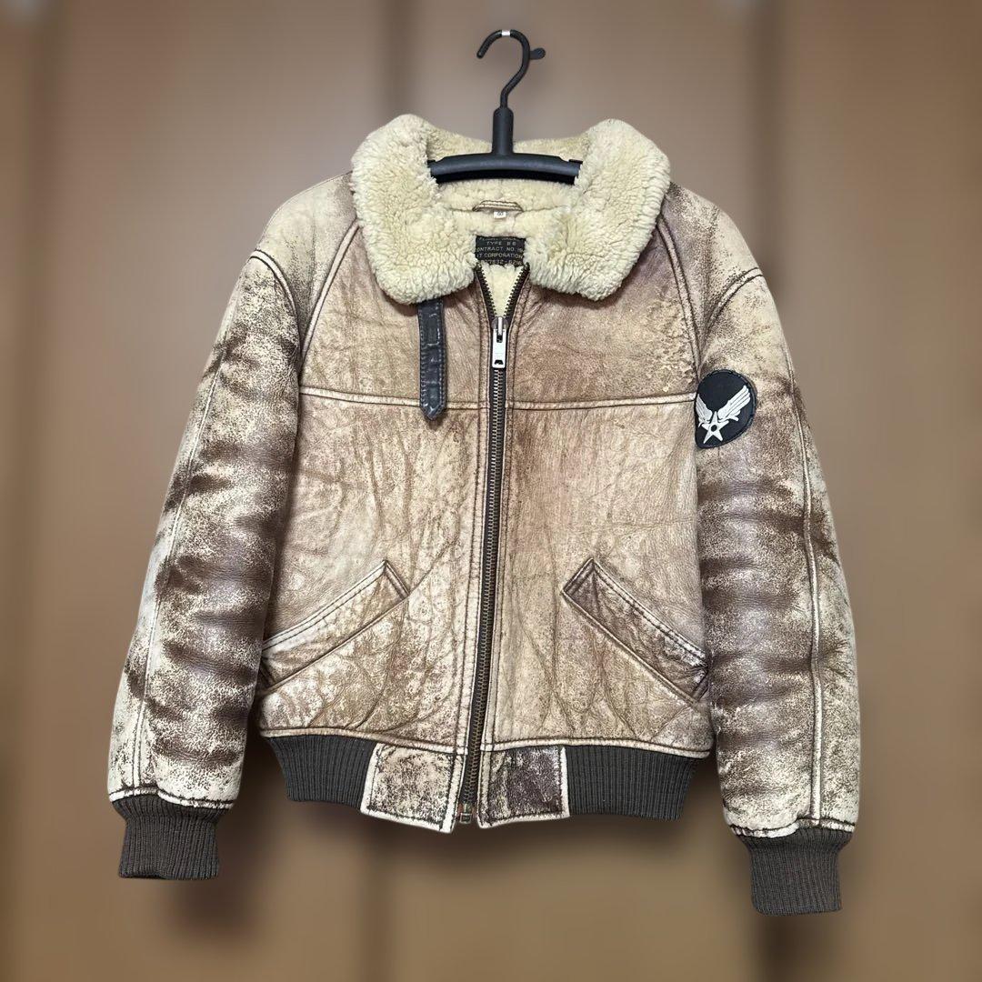 B-6 フライトジャケット　40 ビンテージ加工