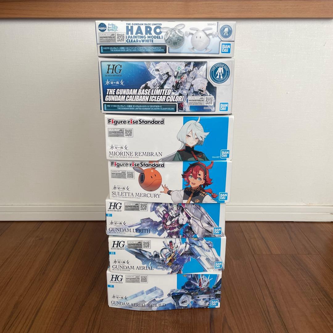 【新品】未開封　HG 水星の魔女 ガンプラセット 7種セット