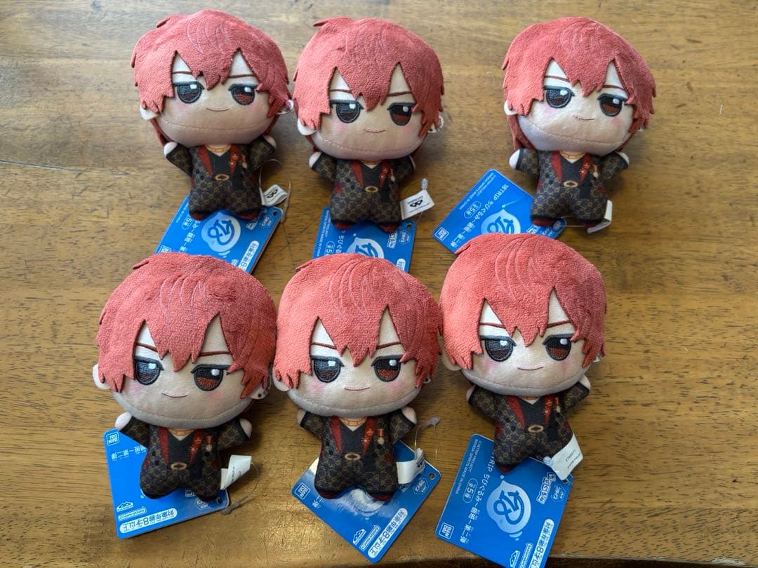 【未使用】エイトリ 西園 練牙 ちびぐるみ タグ付き 6点セット