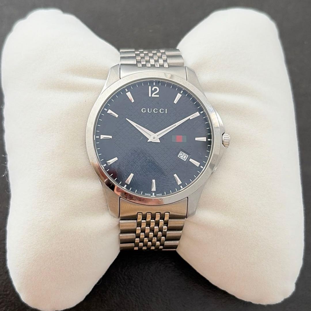 GUCCI Gタイムレス 腕時計 ステンレススチール 126.3