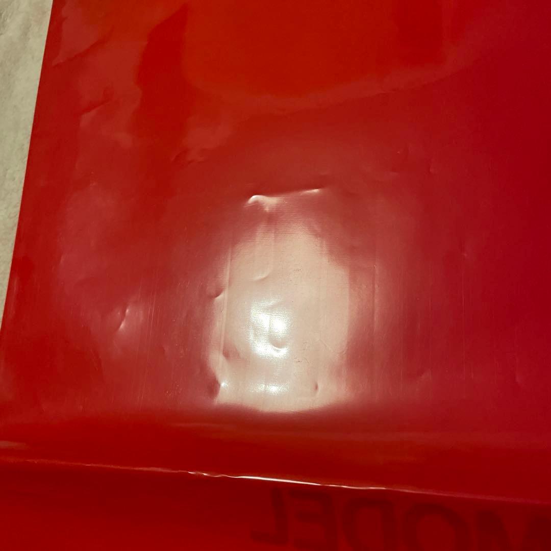 値下げ　レア　P-MODEL ノベルティー　ビニール　袋　赤