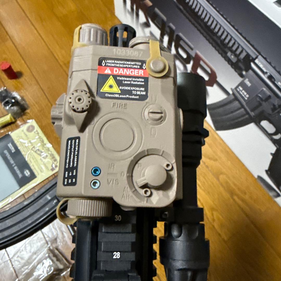 東京マルイ次世代電動ガン HK416D カスタムパーツ付き